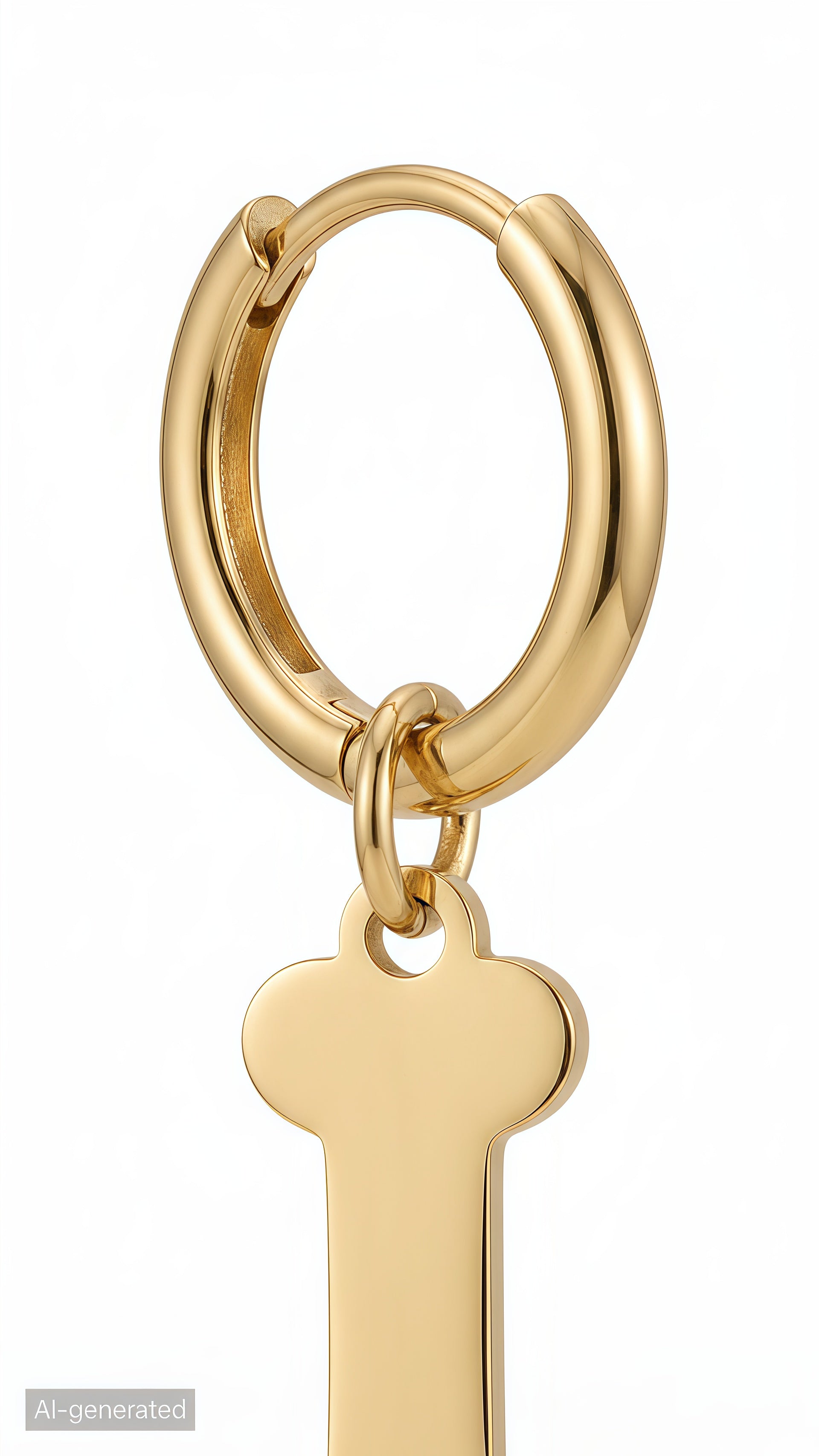 Détail charm pendentif os collier chien premium – Zumis Paris