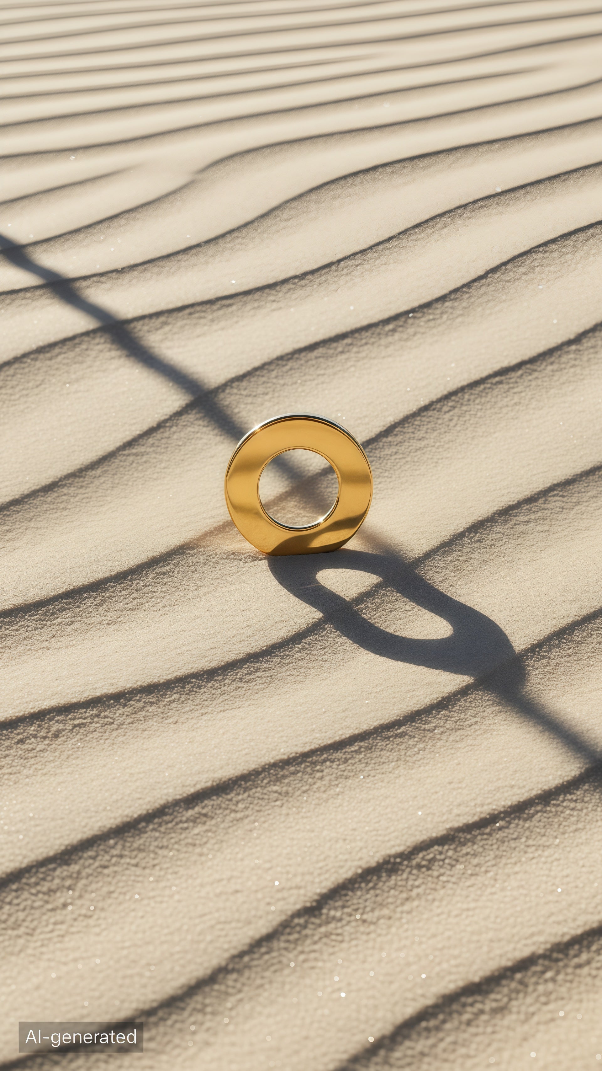 Charm anneau rond métal doré pour collier chien cuir végétal – Zumis Paris