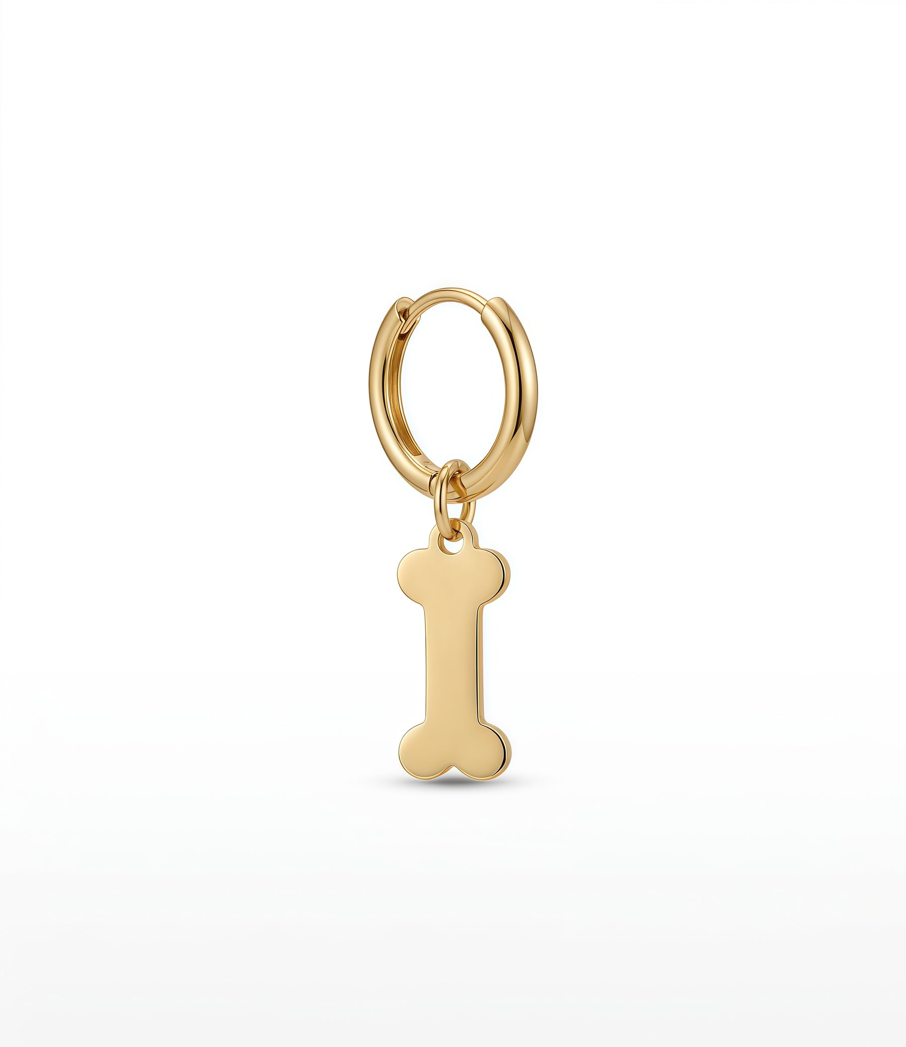 Pendentif os doré charm collier chien – accessoire chien premium – Zumis Paris