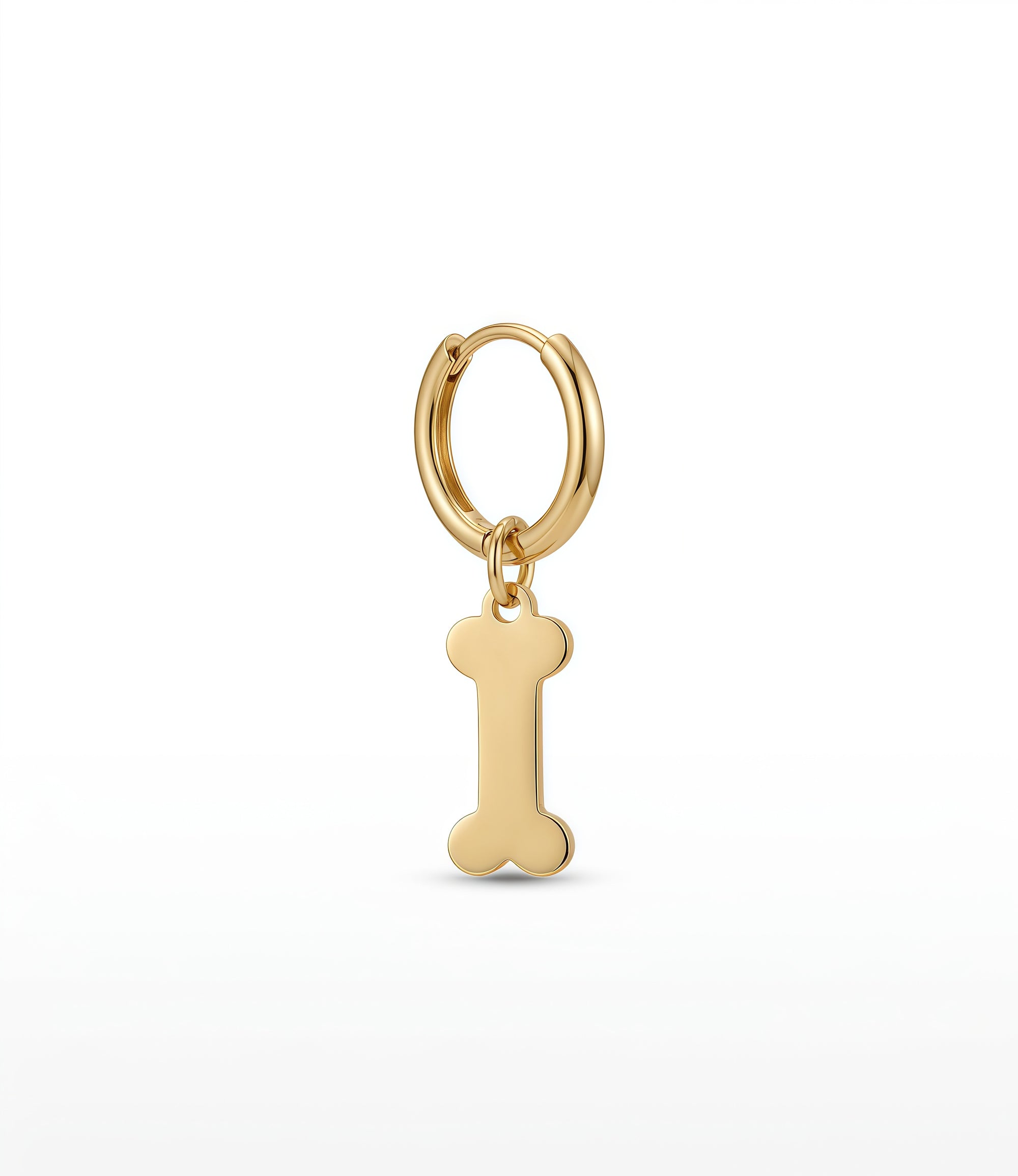 Pendentif os doré charm collier chien – accessoire chien premium – Zumis Paris