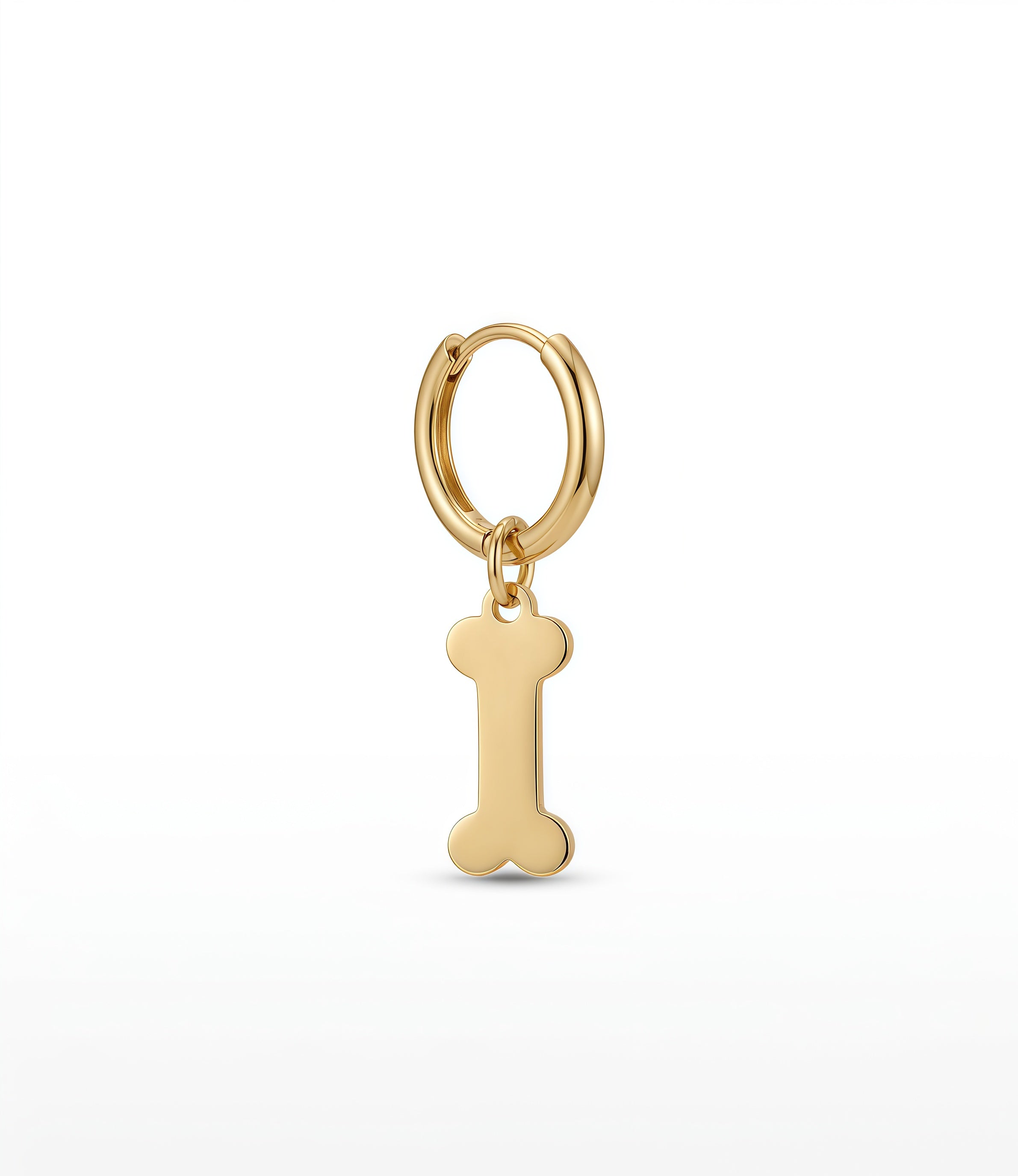 Pendentif os doré charm collier chien – accessoire chien premium – Zumis Paris